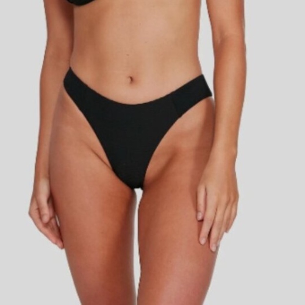 Billabong Marina Hike Black Bikini Bottom